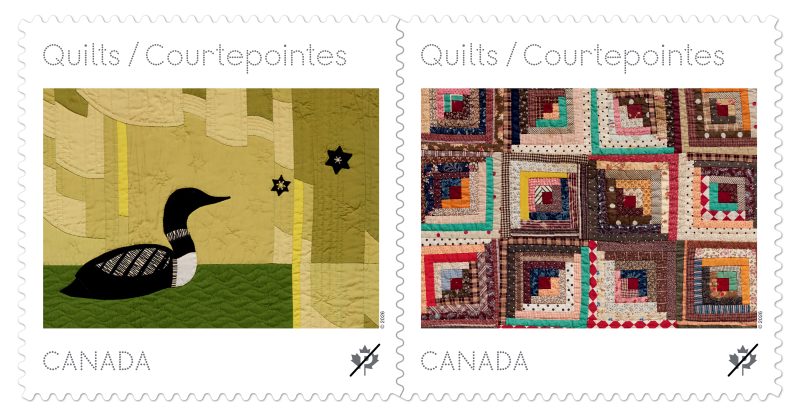 Canada Post celebrates quilt-making with two historic Royal Ontario Museum quilts