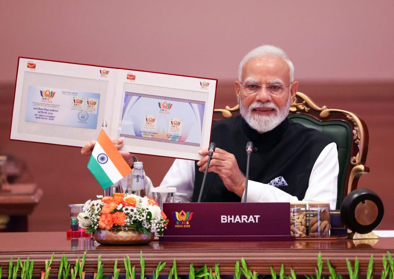 India releases two commemorative postage stamps marking 20 years of BRICS cooperation