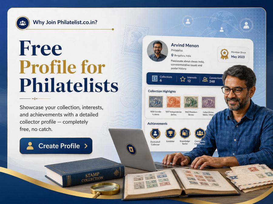 Free Profile for Philatelists